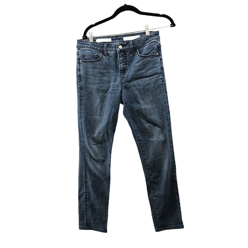 Anthropologie Pilcro And The Letterpress Script Skinny Jeans Womens Size 28 Blue